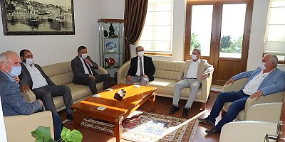 CHP’li Başkanlardan İlçemize Ziyaret