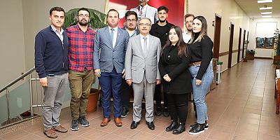 CHP’li Gençlerden Başkan Özacar’a Ziyaret