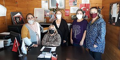 CHP’li Kadınlardan Muhtarlara Ziyaret