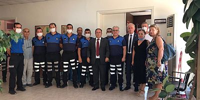 CHP ve İyi Parti’den Zabıta Haftası Ziyareti