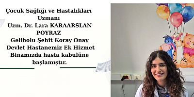 Çocuk Doktoru Hasta Kabulüne Başladı