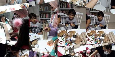 Çocuklar İçin El Becerisi Atölyesi Açıldı