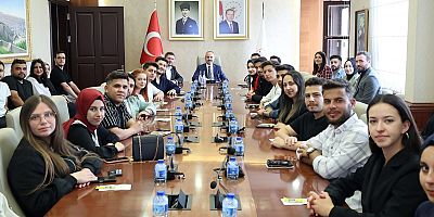 ÇOMÜ Öğrencileri Turan’ı Ziyaret Etti