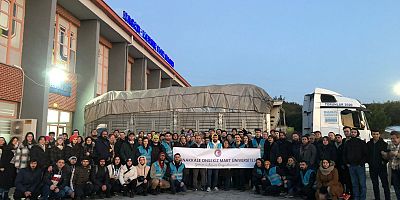 ÇOMÜ Sosyal Sorumluluk Birimi, Afet Yaralarını Sarmaya Devam Ediyor