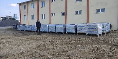 Çöp Konteynerleri Teslim Alındı