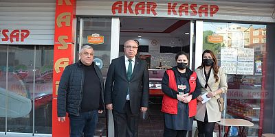 ÇTB, 2022 Yılına İlçemizde Üye Ziyaretleri İle Başladı