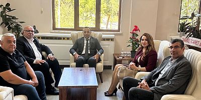 ÇTB’den Kaymakam Koç’a Ziyaret