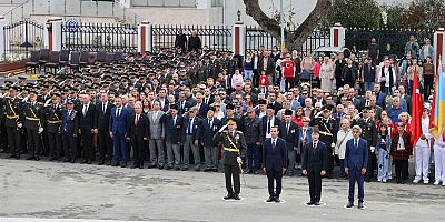 Cumhuriyetimizin 102. Yılı Kutlamaları Çelenk Sunma Töreni