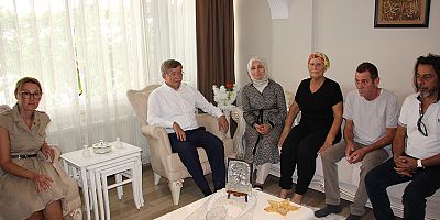 Davutoğlu’ndan Tarıman’a Geçmiş Olsun Ziyareti