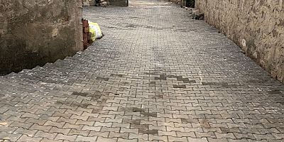 Değirmendüzü Köyünde Parke Taşı Çalışmaları Tamamlandı