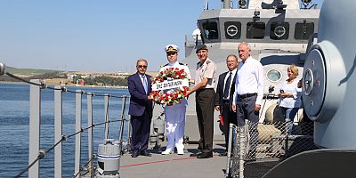 Deniz Şehitleri Anısına Boğaza Çelenk Bırakıldı