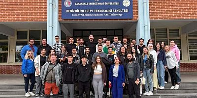 Deniz ve Liman İşletmeciliği Öğrencilerinden Teknik Gezi
