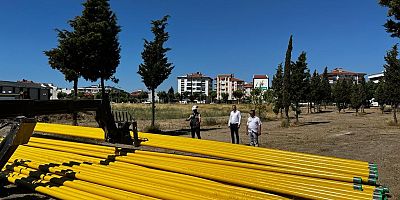 Doğalgaz Borularının İlçemize Sevkiyatı Başladı