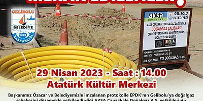 Doğalgaz İle İlgili Bilgilendirme Toplantısı Yapılacak
