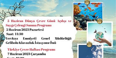 Dünya Çevre Günü Kutlanacak
