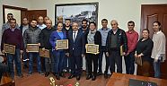 EĞiTiM ALAN PERSONELE SERTiFiKALARI VERiLDi