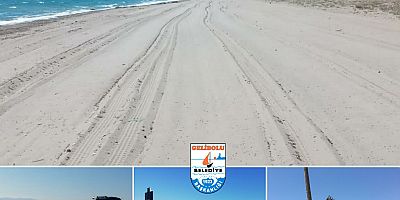 Eğritaş Bölgesinde Plaj Temizliği Yapıldı