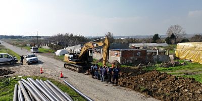 Eğritaş’ta Altyapı Çalışmaları Başladı