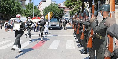 Emekli Astsubay Cin, Son Yolculuğuna Uğurlandı