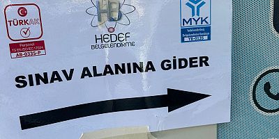 Emlak ve Oto Alım-Satım Yetki Belgesi Sınavı Yapıldı