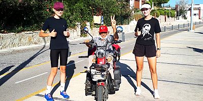 Engelli Babanın Türkiye Şampiyonu Kızları...