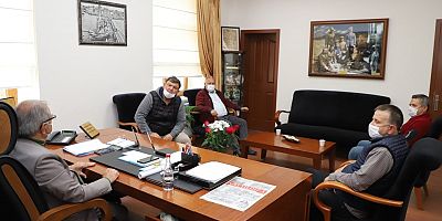 Eraslan’dan Başkan Özacar’a Ziyaret