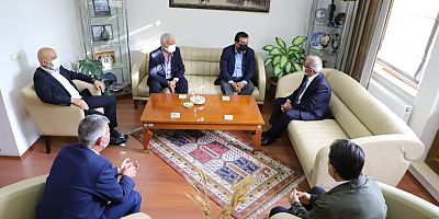 Erdil’den Başkan Özacar’a Ziyaret