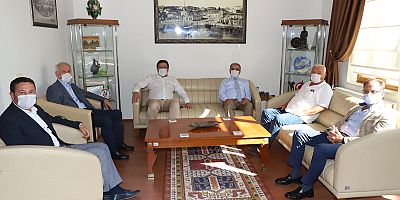 Erkek’ten Özacar’a Ziyaret