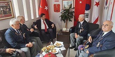 Erkek'ten Şehit Aileleri ve Muharip Gazi Derneklerine Ziyaret