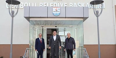 Erkek ve Akgün’den Başkan Özacar’a Ziyaret