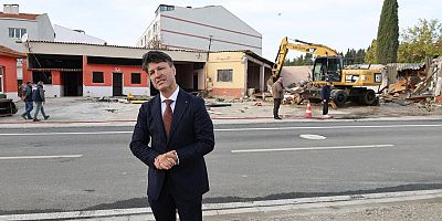 Eski İtfaiye Alanına Sosyal Market Geliyor