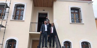 Eski Kaymakamlık Konağındaki Çalışmaları İncelediler