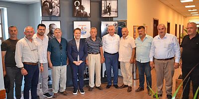 Esnaf Kefalet Kooperatiflerinden Başkan Soyuak’a Ziyaret