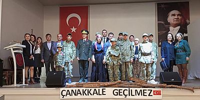 Evreşe’de 18 Mart Programı Düzenlendi