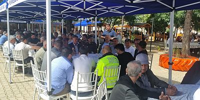 Evreşe’de Yağmur Duası Gerçekleştirildi