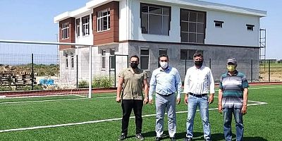 Evreşe Stadı Tamamlanmak Üzere