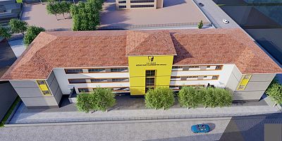 Ezine Gazi 24 Derslikli İlkokulu Tamamlanmak Üzere