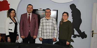 Gazetemizden İlçe Emniyet Müdürü Karaca’ya Ziyaret