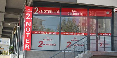 Gelibolu 2. Noterliği Hizmete Devam Ediyor
