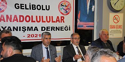Gelibolu Anadolulular Derneği’nden İftar Yemeği
