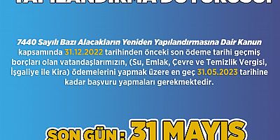 Gelibolu Belediyesi’nden Yapılandırma Duyurusu!