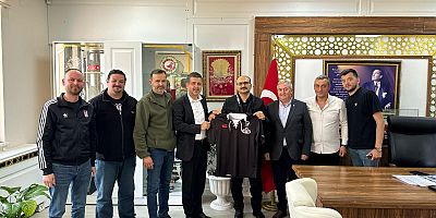 Gelibolu Beşiktaşlılar Derneği'nden Kaymakam Abacı'ya Ziyaret