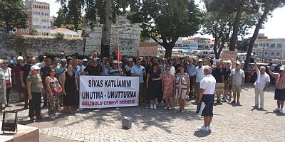 Gelibolu Cemevi’nden Sivas Katliamının Yıldönümünde Basın Açıklaması