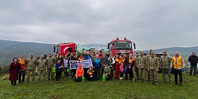 Gelibolu’da Orman Haftası’nda Fidanlar Toprakla Buluştu