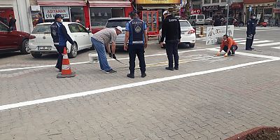 Gelibolu'da Yaya Geçitleri Yenilendi