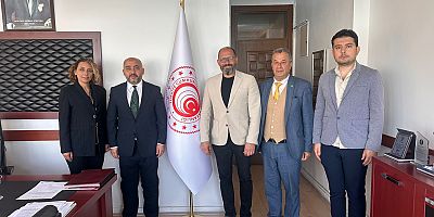 Gelibolu Emlakçılar Derneği’nden Ticaret İl Müdürlüğü’ne Ziyaret