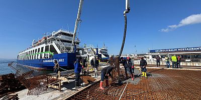 Gelibolu Gurme Restoran’ın Beton Atımı Gerçekleştirildi