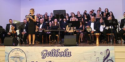 Gelibolu Musiki Derneği Evreşe’de Konser Verdi