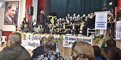 Gelibolu Musiki Derneği’nden Hoşgeldin Bahar Konseri