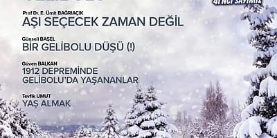 Gelibolu Rüzgarı Dergisi 10 Yaşında!